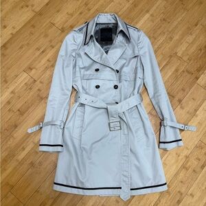 Richmond Women's Light Gray Trench Coat
